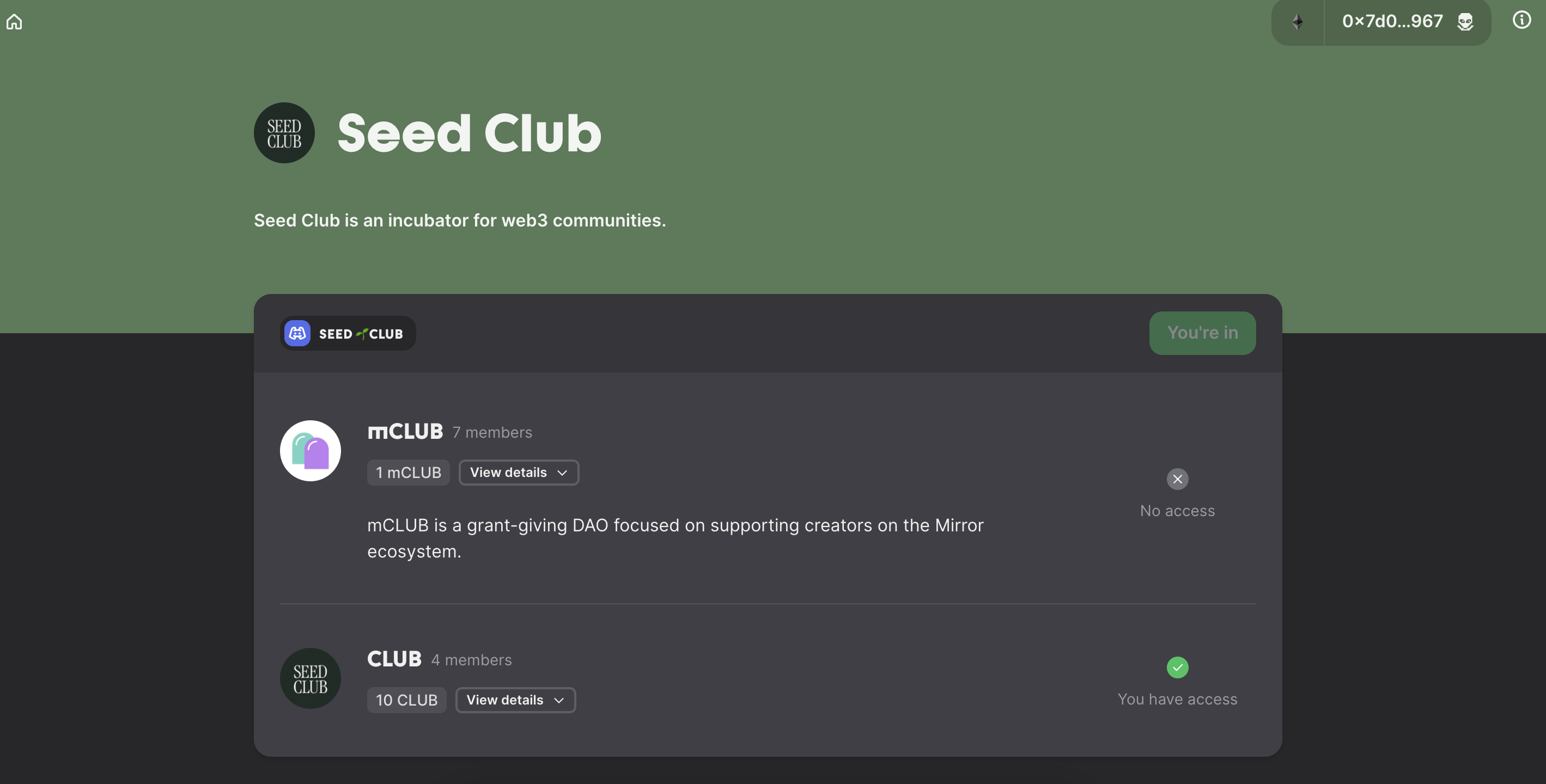 Seed Club - Discord Server for Web3, Venture-capital